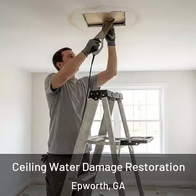  Ceiling Water Damage Restoration Epworth, GA