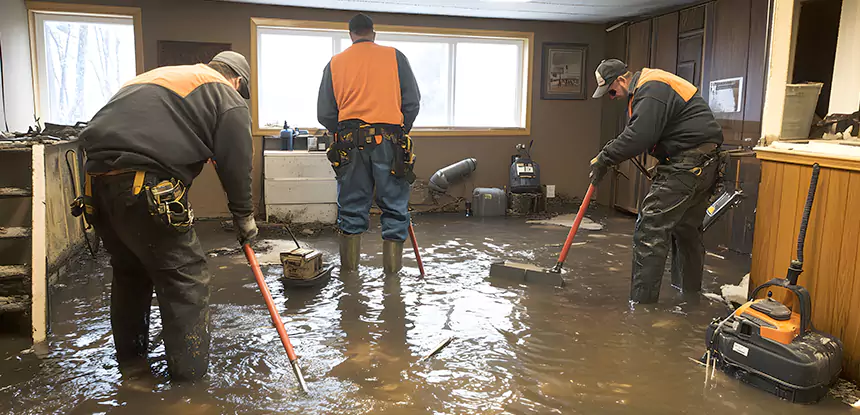 Storm Damage Cleanup in Epworth