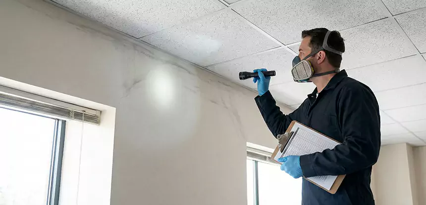Ceiling Water Damage Inspection in Epworth