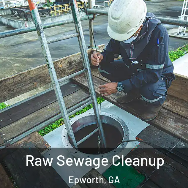  Raw Sewage Cleanup Epworth, GA