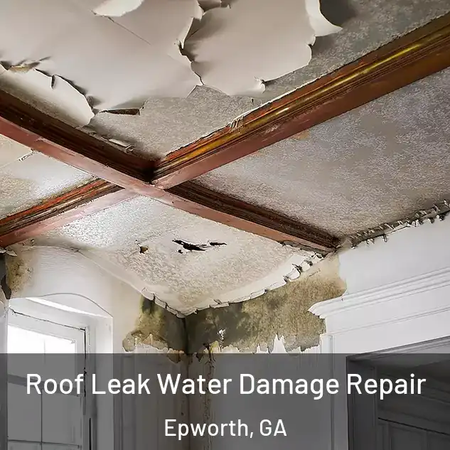  Roof Leak Water Damage Repair Epworth, GA