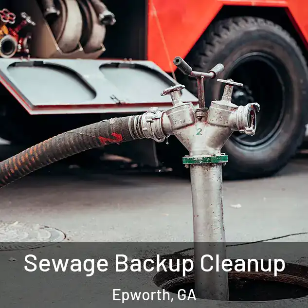  Sewage Backup Cleanup Epworth, GA